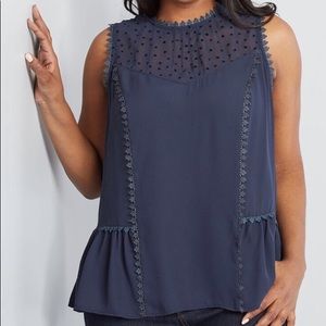 ModCloth brand Stated Appreciation Sleeveless Top